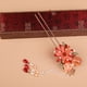 thumbnail image 3 of Horquilla para el pelo de novia con flores, accesorio para el pelo con borlas y perlas para mujer, 3 of 7