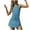 Blue, variant on YABCSAZ Summer Dresses for Women 2024 Sleeveless Pure Tank Dress Casual Slim Fit Running Onesie Workout Rompers Outfits Exercise Jumpsuits Gym Yoga Dress