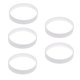 thumbnail image 1 of 5 piezas de de práctica de agujero de copa para entrenamiento para golf en interiores y exteriores kusrkot Putting Cup Ring Blanco, 1 of 8