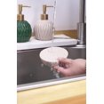 thumbnail image 6 of Ceramics Gold Soap Dispenser for Bathroom, Round Soap Dispenser with Delicate Embossed Rhombus Design (Black), 6 of 13