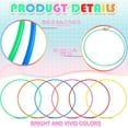 thumbnail image 2 of Exercise Hoops Plastic Toy for Kids Adults Bulk Hoops Kids School PE Sports Playground Playing Fitness Gymnastics Equipment Party Games, 2 of 5