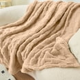 thumbnail image 6 of 100% Soft Premium Combed Cotton Thermal Blanket, Twin Blankets – Soft Cozy Warm Bed Throw Twin Bed Blankets, All Season Cotton Blankets, 6 of 7