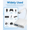 thumbnail image 2 of Adaptador de cámara USB C a USB con puerto de carga YOFEEPOP, 2 of 7