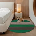 thumbnail image 2 of Green Brown Wood Grain Round Area Rug 5Ft Washable Circle Rugs for Living Room Bedroom, Farmhouse Country Vintage Geometric Non-Slip Carpet Floor Mats Indoor Outdoor Carpet Runner Home Decor, 2 of 8
