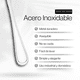 thumbnail image 5 of Set de tenedores Moven mango Acero Inoxidable para mango y frutas 12 Piezas, 5 of 7