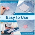 thumbnail image 4 of Uxcell Parche de estrella de lentejuelas para planchar, parches de lentejuelas bordados para reparación de ropa, decoración de mochila y zapatos, naranja 5 en, 4 of 5