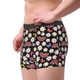 thumbnail image 3 of Bingfone Rainbow Flowers Men's Underwear - Casual Stretch Boxer Briefs-Small, 3 of 7