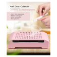 thumbnail image 2 of Multifunctional Nail Remover Manicure Machine Suction Cordless Rechargeable Nail Dust Collector Vacuum Cleaner, 2 of 6