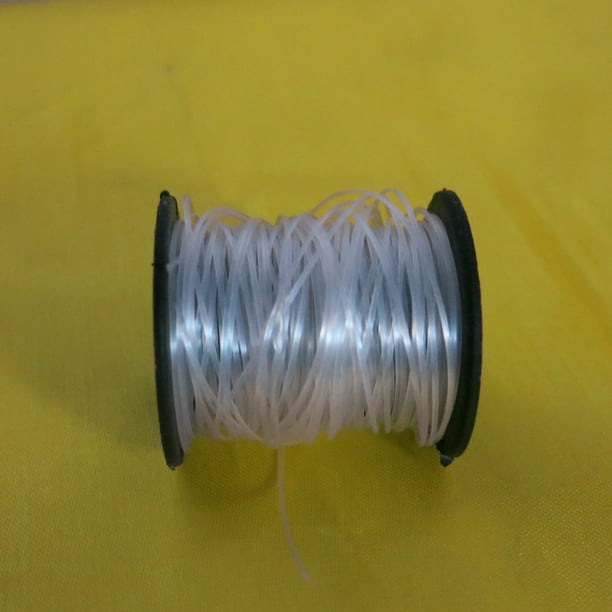 Freestylehome 0.8mm Transparent Nylon Fishing Line Spool Beading String Invisible Fishing Thread Other 0.8mm Aj75