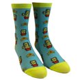 thumbnail image 2 of Youth Catcus Socks Funny Pet Cat Kitty Animal Lover Cactus Desert Graphic Novelty Footwear, 2 of 8