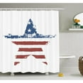 thumbnail image 1 of Ambesonne American Flag Stars Stripes Shower Curtain Set, 1 of 1