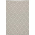 thumbnail image 1 of Tapis d'Intérieur et d'Extérieur 3 x 5 Pi Gris et Ivoire à Treillis, 1 of 1