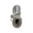 thumbnail image 4 of Rugged Bear Little Kids Girls Snow Boots with Zip-up and Pon Pon Ornamented Closure, 4 of 7
