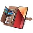 thumbnail image 5 of ETFAST Wallet Multi Card Slot Flip Zipper Leather Case For Redmi 13C 12C 11A 10 C 10A 9A 9C 9i Redmi 12 A1 Plus 11Prime A1 A2 A3 Turbo3 Leather Phone case, 5 of 10