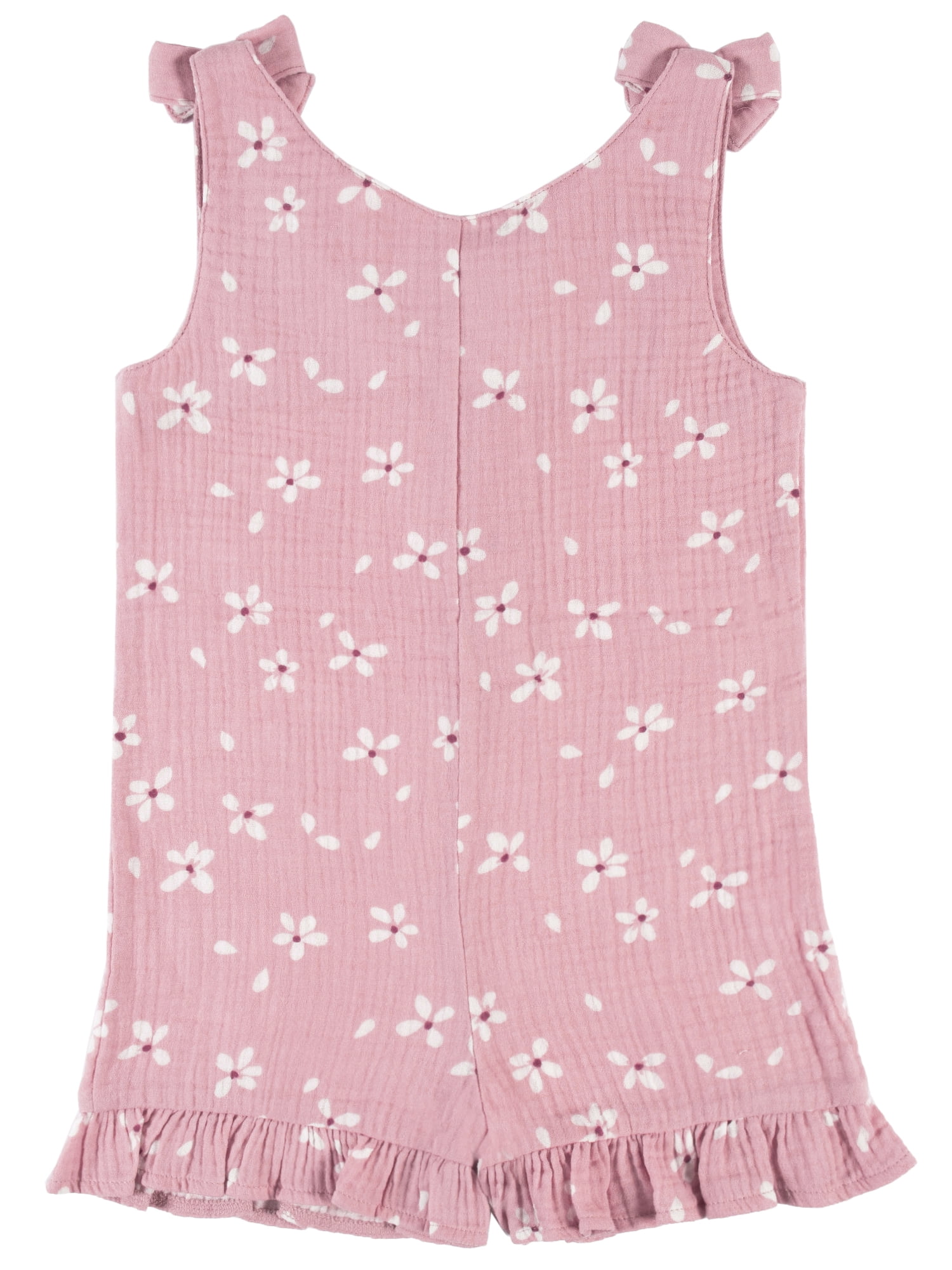 Modern Moments by Gerber Toddler Girls Gauze Romper, (12M - 5T)