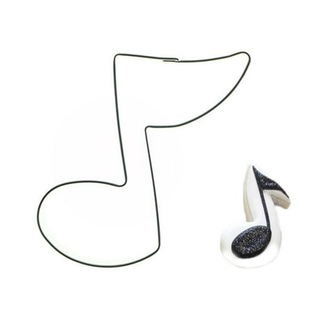 

Stainless Steel Music Note Shape Cake Cookie Cutter Pastry Baking Mold