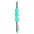 thumbnail image 1 of Nuevo rodillo muscular, palo de masaje para Yoga, relajación, 3 bolas de erizo, anticelulitis, adelgazamiento, masaje corporal, herramienta de relajación, fruta verde YUNYI BRAND Deportes, 1 of 8