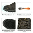 thumbnail image 2 of Nortiv 8 Men's Low Top Waterproof Outdoor Hiking Backpacking Work Boots Shoes, 2 of 7