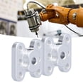 thumbnail image 3 of Flange Coupling Connector, Motor Guide Shaft Coupler 2Pcs Shaft Holder Aluminum Alloy  For Intelligent Robots For, 3 of 8