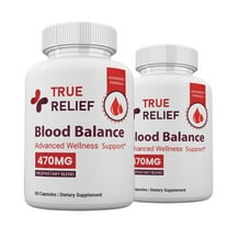 (2 Pack) True Relief Capsules, True Relief Blood Balance Premium Formula - 120 Count