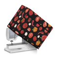 thumbnail image 2 of HELLHERO Dust Cover for Sewing Machine and Handle Vegetable Pattern Foldable 17.7x8.6x12.5 Inch for Long-Term Travel, 2 of 8