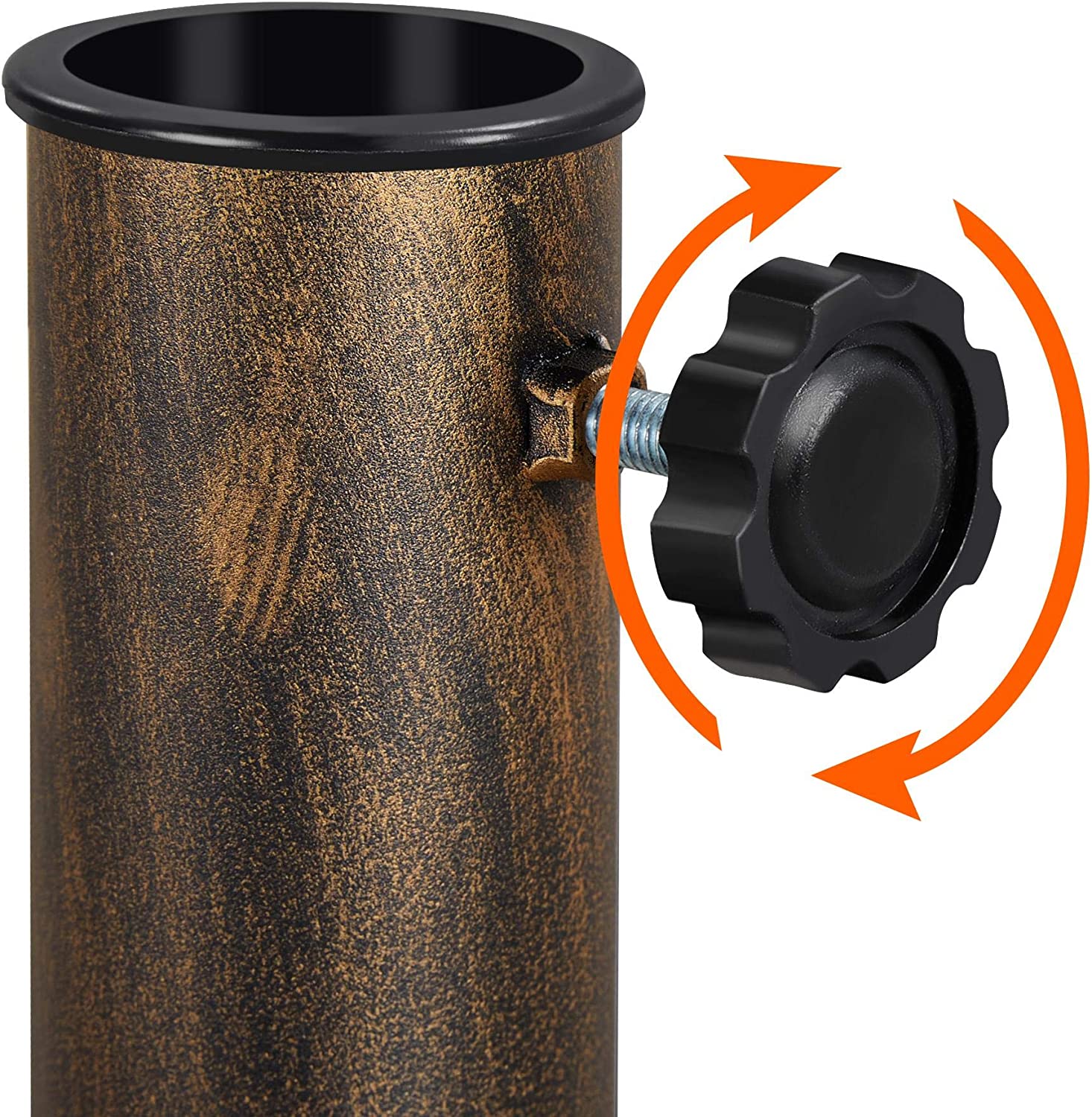 Neatifyes 30lbs Umbrella Base Heavy Duty Market Umbrella Stand Outdoor Patio Umbrella Base