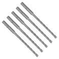 thumbnail image 4 of Brocas para hormigón, 5 piezas, brocas para martillo rotativo, brocas para martillo rotativo, brocas de impacto, rendimiento sólido, 4 of 8
