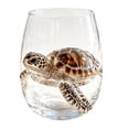 thumbnail image 4 of Handcrafted Marine s Glass Tea Cup Colorful Ocean Wildlife Motif Transparent Mug for Tea Coffee Water Coastal Home Bar Party, 4 of 5