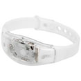 thumbnail image 3 of Bracelet en Silicone Clignotant Bracelet LED Réglable Type Bouton pour Course de Nuit Blanc, 3 of 5