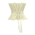 thumbnail image 3 of DHFJKG Corset Tops For Women Bone Structured Bustier With Rear Lacing For Going Out Party Club Versatile Waist Cincher Tops, 3 of 5