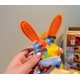 thumbnail image 3 of Keychain Crochet Animals Keychain,Funny Ugly Monster,Collectible（Keychain - Underwear - Pinch Monster (Yellow), 3 of 4