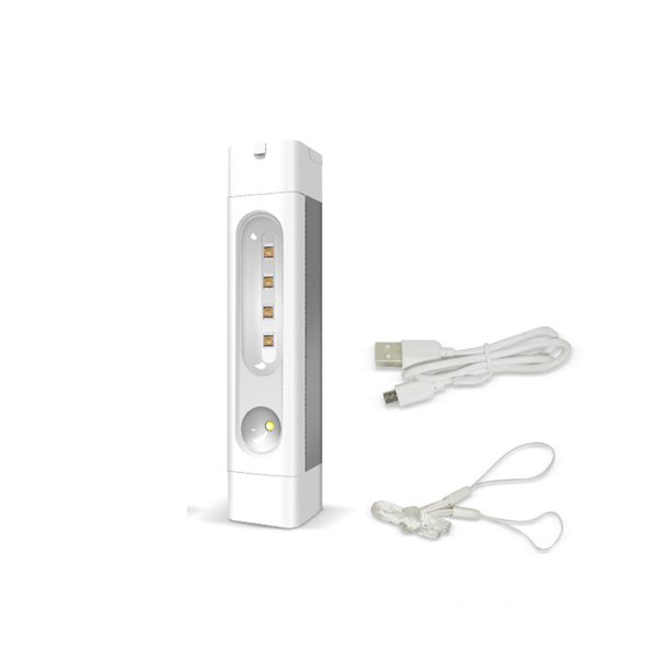 Linterna Led Dos Modos De Luz Cuerpo De Aleación De Aluminio Piedras Magnéticas Antorcha Led Multifuncional Portátil Con Gancho Plegable Moyic CE002905-00