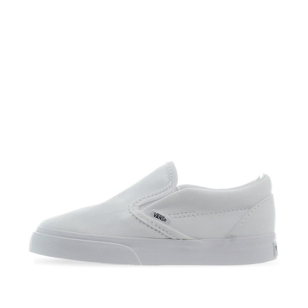 Tenis Vans Classic Slip On TD 0EX8W00 Blanco Bebes blanco 14 Vans  Classic Slip On TD