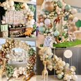 thumbnail image 6 of SPECOOL 1st Birthday Decorations Set Boy, Sage Green Gold Wild One Birthday Balloon Decorations with Foil Number Balloon, Jungle Safari Animals First Birthday Party Decorations for Kids, 6 of 8