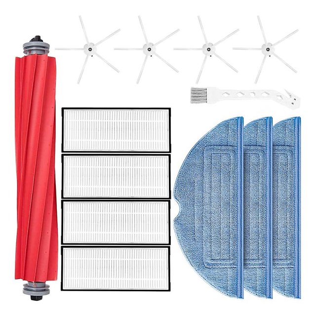 13 For Roborock S7 Vacuum Cleaner Main Brush Hepa Filter Side Brushes