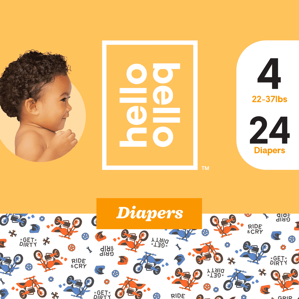 Hello Bello Diapers Grip & Rip Size 4 (24ct)