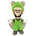 thumbnail image 1 of Little Buddy Super Mario Plush Series Plush Doll: 10-Inch Squirrel / Musasabi Luigi, 1 of 2