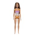 thumbnail image 4 of Barbie Poupée Plage Cheveux brun clair, maillot rose et orange, 4 of 6