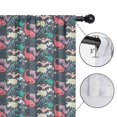 thumbnail image 4 of Blackout Kids Curtains,DarkGreen Dinosaurs Pattern Childrens Insulated Curtains Set Of 2,Bedroom Essentials,Toddler Room Decor 42"x54", 4 of 5