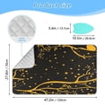 thumbnail image 2 of Ironing Mat Portable Ironing Blanket for Table Top Travel Ironing Pad for Washer Dryer 27.6" x 47.2" Starry Night Sky, 2 of 6