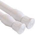 thumbnail image 1 of QILERR 2PCS Spring Tension Curtain Rod 28 to 48-Inch White,Easy to use lightweight Shower Curtain Rods,Adjustable Extension Spring Rods for Windows,Kitchen, Bathroom,Cupboard,Wardrobe, 1 of 8