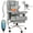 Gray, variant on Mvpipi 7-Point Massage and Heated Executive Chair 7-Point Massage and Heated Executive Chair, Brown