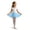 a-2Light Blue1, variant on Girls Kids Elastic Waist Solid Ballet Skirt Separated Dance Tutu Skort For Dance Class Training Daily Performance Bottoms For Little Kids Leisure Bottoms 4-6 Years