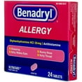 thumbnail image 5 of Benadryl Allergy Tablets, 24 Ct (2 Pack) (Bundle), 5 of 5