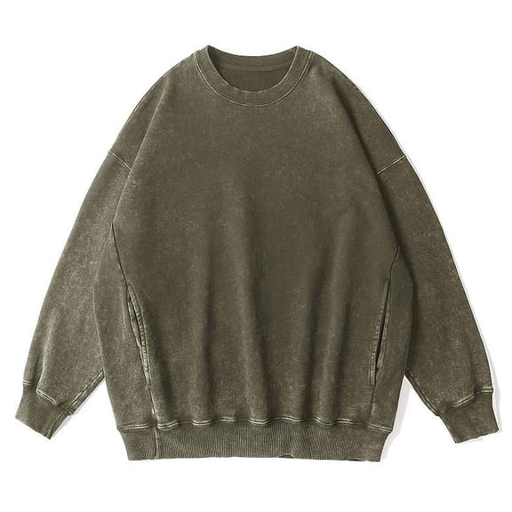 LILIYA Womens Oversized Hoodless Sweatshirt Casual Crewneck Sweatshirt Loose Fit Baggy Basic Hoodies Pullover Streetwear