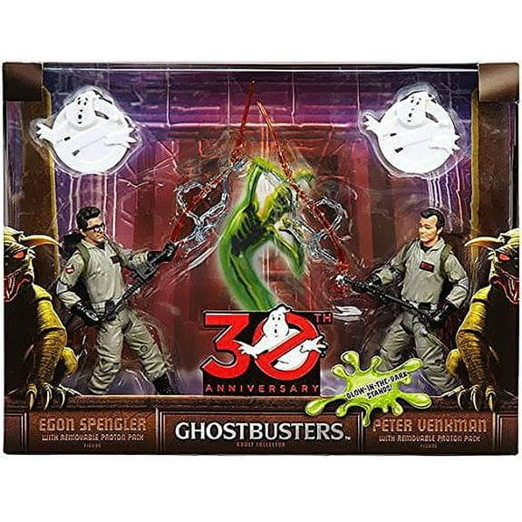 Mattel Ghostbusters 30th Anniversary Collectible Action Figures, 2 Count