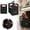 Black-1, variant on Reusable Coffee Cup Carrier Suitable for Hot and Cold Drinks, Insulated Drink Caddy for Milk & Camping – Portable Beverage Stand Handbag with Handle, Foldable Holder for Travel Delivery