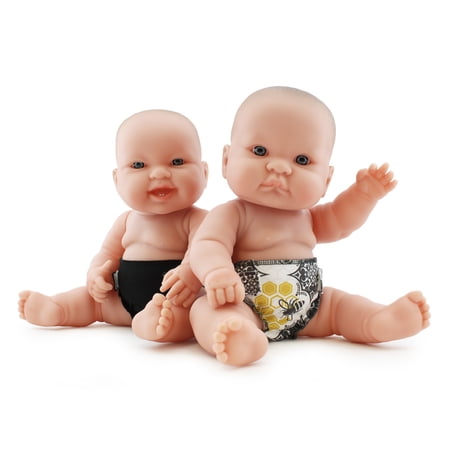 Kanga Care Rumparooz Reusable Baby Doll Diaper Set (2pk) for 10-16 Inch Dolls - Unity & Phantom price history on PriceWatchPro