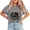 3-Grey, variant on Vintage Halloween Short Sleeve Tops Every Day Is Halloween Print T-shirts Horror Charactersr Graphic Tees Cotton Shirts Black,S