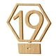 thumbnail image 3 of 2X 1-20 Numeros Signo de Madera Numero de Mesa Hexagonal de Boda Numeros de Mesa de Madera Signo, 3 of 6
